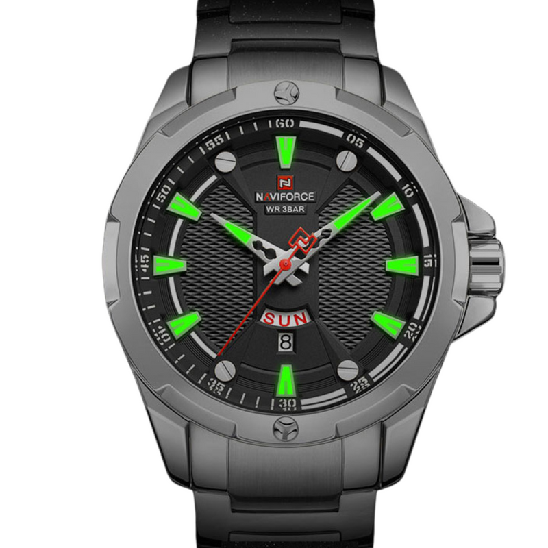 Relógio Masculino Pulseira de Aço | NaviForce M-9161
